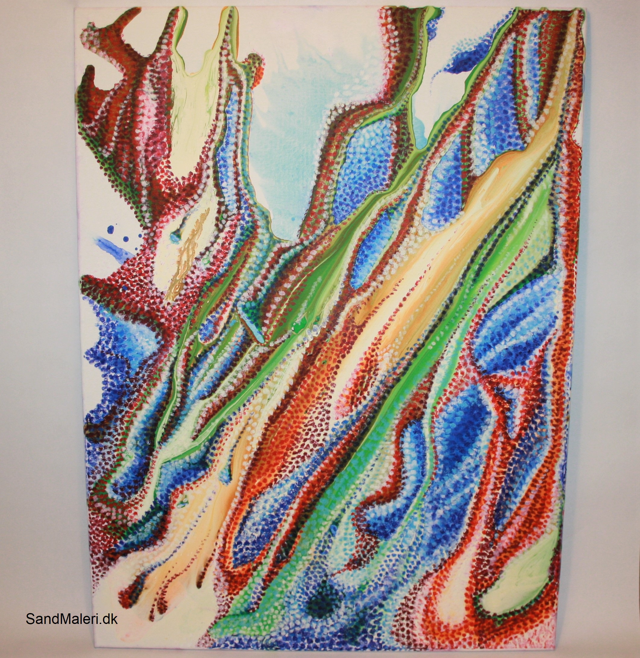 Nr.171. Acryl. Mål 80 x 60 cm. kr.1200
