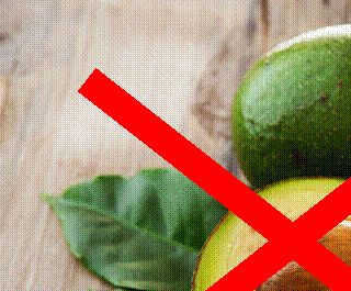 Avocado glem det.
