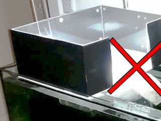 For smal indgang. Moskusskildpadder vil sikkert ikke benytte denne indgang. 