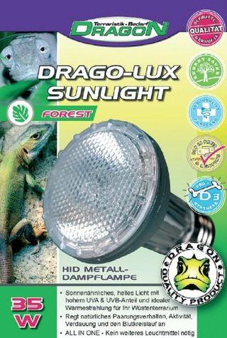 Dragon Lux Forrest HIT 5,0 til skildpadder. Pris ca.kr.8-1000 