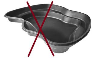 Plastik dam er ikke gode for sumpskildpadder at gå i dvale i gennem vinteren.