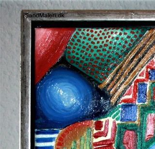 Malet af Chr. Sand. Olie på lærred, 50 x 50 cm. Privateje.