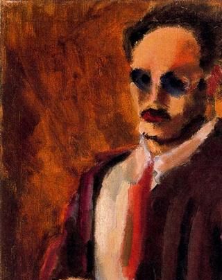 Mark Rothko selvportræt, 1936. National Gallery of Art, Washington, D.C.