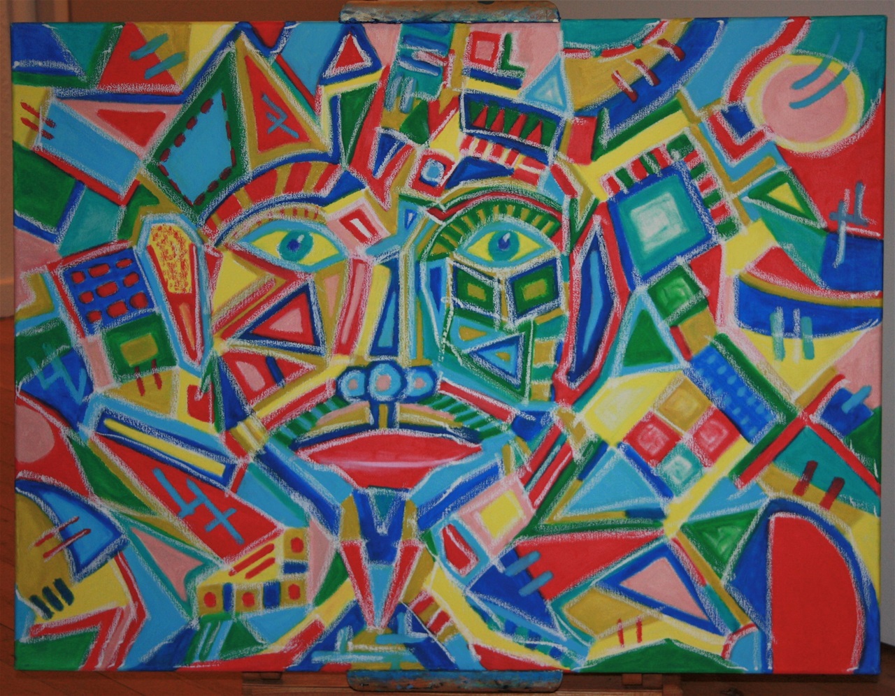 Nr.160. Pastel. Mål 80 x 60 cm. kr.1200